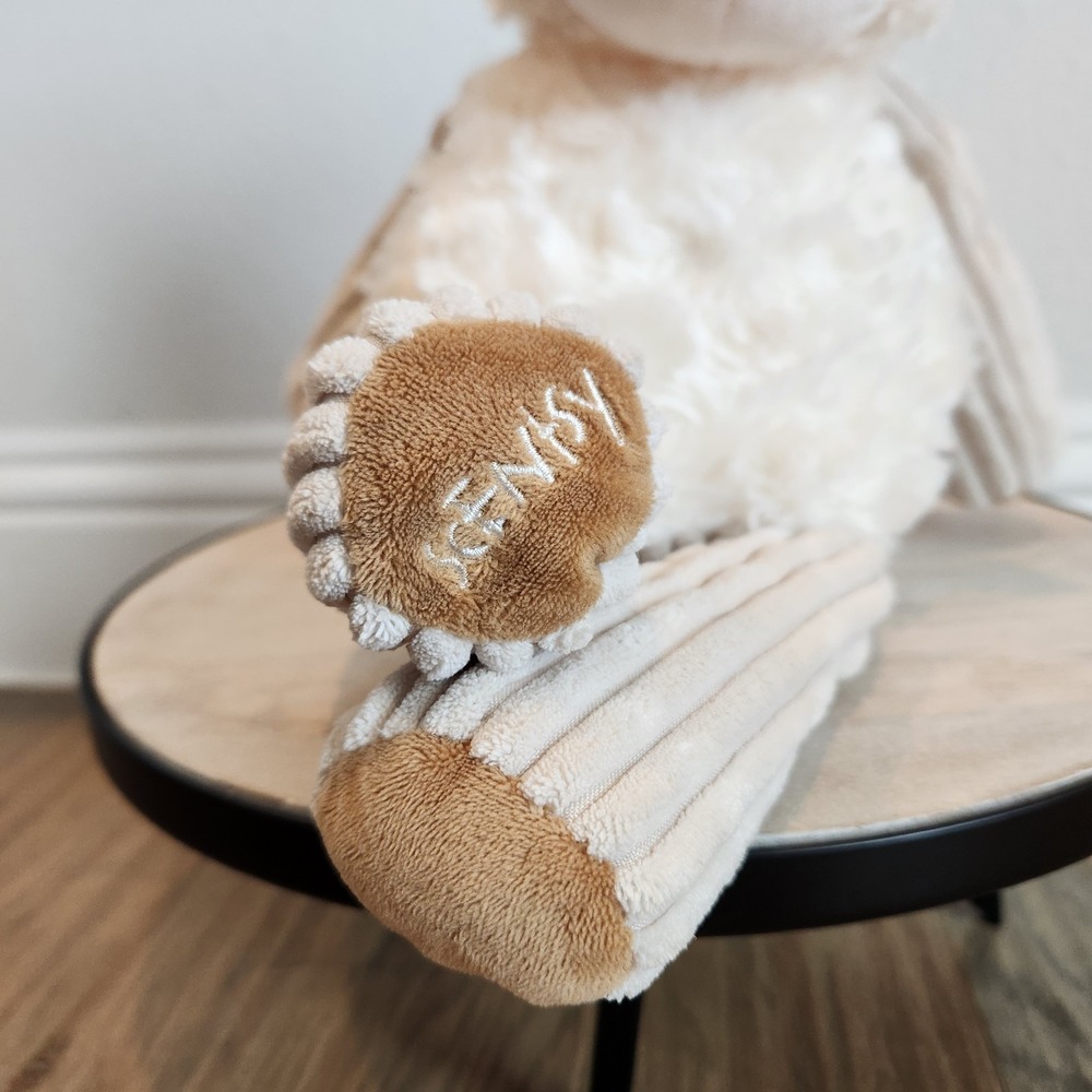 Scentsy Buddy Lenny the Lamb 15" Plush Stuffed Animal Baby Nursery Sheep Retired - Picture 3 of 11